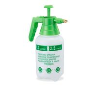 Relaxdays 10 pulverizadores agua presión 1 litro blanco,verde