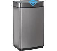 relaxdays 10024950_0: Cubo de basura con sensor, 60 litros, color gris