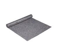 Relaxdays 2 x Fieltros protectores 180 g/m² 1x25 m gris