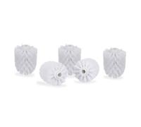 Relaxdays 20 recambios escobilla baño 12 mm blanco blanco
