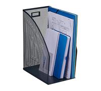 Relaxdays 3x soporte vertical Mesh para DIN A4 antracita