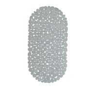 Relaxdays Alfombra bañera antideslizante gris