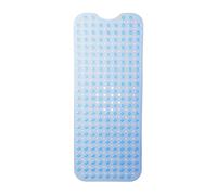 Relaxdays Alfombrilla bañera antideslizante azul claro
