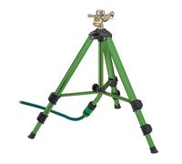 Relaxdays Aspersor con trípode telescópico verde,negro,gris