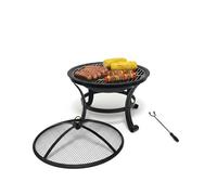Relaxdays Brasero parrilla negro