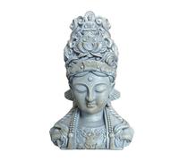 Relaxdays Busto Buda 44 cm beige,gris