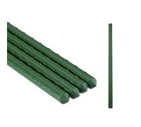 Relaxdays Set de 10 cañas de 75 cm para plantas verde oscuro
