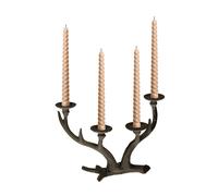 relaxdays, candelabro de ciervo
