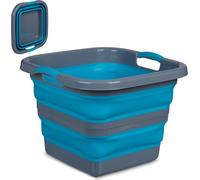 relaxdays: Cesta de ropa plegable, 40 litros