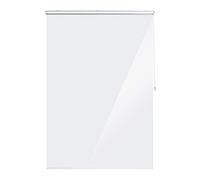 Relaxdays Cortina enrollable ducha transparente transparente