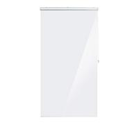 Relaxdays Cortina enrollable ducha transparente transparente