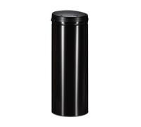 Relaxdays Cubo basura cocina con sensor negro