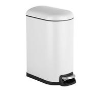 Relaxdays Cubo de basura 10 l blanco