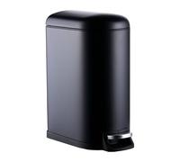 Relaxdays Cubo de basura 10 l negro
