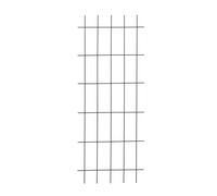 Relaxdays Enrejado trepadoras metal 150 cm negro