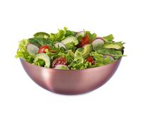 Relaxdays Ensaladera de acero inoxidable cobrizo cobre
