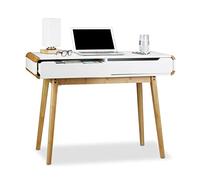 Mesa escritorio con cajones 18,7 kg Mesa escritorio nórdica Mesa pequeña moderna