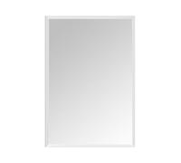 Relaxdays Espejo sin Marco 50x70 cm Biselado Vertical u Horizontal para Pasillo y baño Cristal