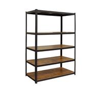 Relaxdays Estantería Industrial Chic 500 kg marrón,negro