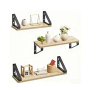 Estantería de pared, estante colgante y flotante, set 3 tamaños