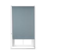 Relaxdays Estor Opaco Térmico, Sin Taladrar, Enrollable, Cadena, 1 Ud, Tela-Aluminio, Gris, 70 x 160 cm