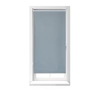 Relaxdays Estor Térmico Opaco, Cortina Enrollable, Oscurecedor Ventana, Aislante Frío y Calor, Blackout 56x160 cm, Gris