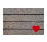 Relaxdays Alfombra de Coco 60x40, Antideslizante, Multicolor