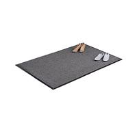 Relaxdays Felpudo para entrada gris antracita,negro