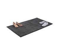 Relaxdays Felpudo para entrada gris antracita,negro