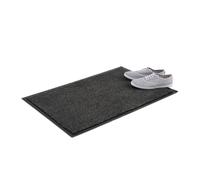 Relaxdays Felpudo para entrada gris antracita,negro