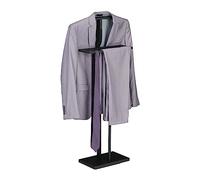 Galan noche perchero moderno soporte para trajes 8 kg galán de pie 4 kg negro