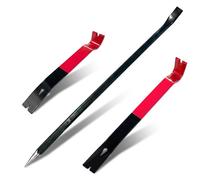 Relaxdays Juego de 3 palancas rojo,negro
