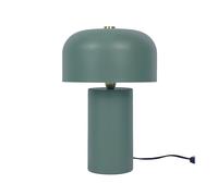 Relaxdays Lámpara de mesa seta verde