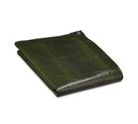 Relaxdays Lona impermeable verde 140 g/m² verde oscuro