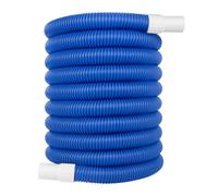 Relaxdays Manguera azul para piscina 32 mm blanco,azul