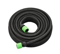 Relaxdays Manguera de goteo 15 m verde,negro