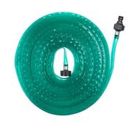 Relaxdays Manguera Microperforada Jardín, 25 m, Plana, Tubo Perforado de Riego Eficiente, Lista para Conectar, Verde