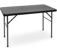 Relaxdays, mesa plegable para jardín, modelo BASTIAN, color