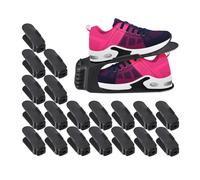 Relaxdays Pack de 20 organizadores zapatos negro
