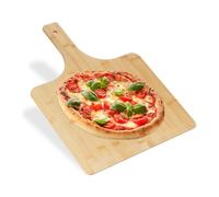 Relaxdays Pala para pizza de bambú extragrande marrón claro