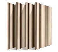 Relaxdays Paneles acústicos set 120 x 60 cm beige