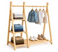 Relaxdays Perchero infantil de pino
