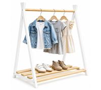 Relaxdays Perchero infantil de pino
