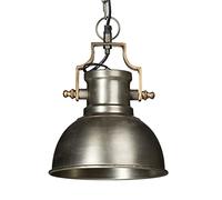 Relaxdays/pie para lámpara de techo metal mate, tamaño pequeño, estilo industrial con casquillo E27, antracita, 40 W