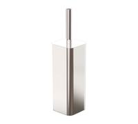 Relaxdays Portabrochas de acero inoxidable plata