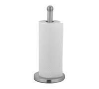 Relaxdays Portarrollos de cocina vertical plata