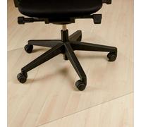 Relaxdays Protector suelo transparente para sillas transparente