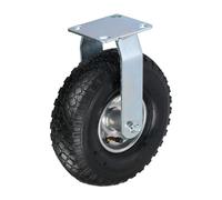 Relaxdays Rueda para muebles 3.00-4 negro,plata