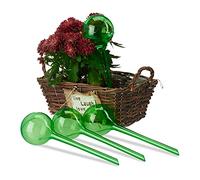 Relaxdays Set autorriego verde