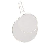 Tapa antisalpicaduras pantalla para sartén tapadera de acero 2 unidades 33 cm